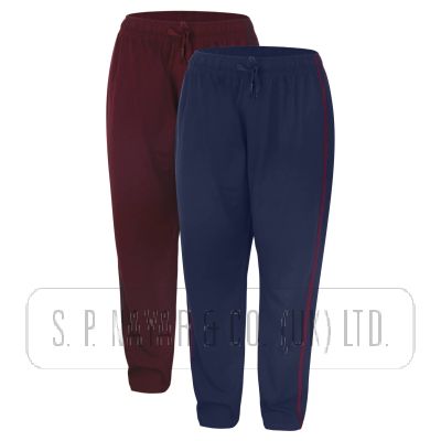 PLUM / NAVY TWIN PACK LONG PANTS